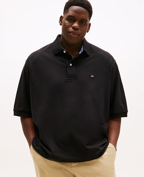 Tommy Hilfiger Men's Big & Tall Classic-Fit Ivy Polo Men's Fashion & Accessories