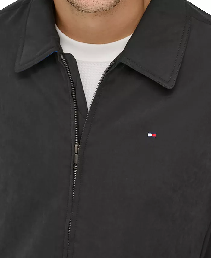 Tommy Hilfiger Men's Lightweight Full Zip-Front Jacket Men's Fashion & Accessories
