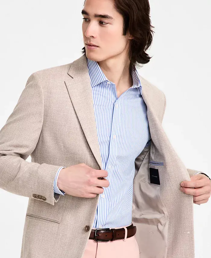 Tommy Hilfiger Men's Modern-Fit Sport Coat Men's Fashion & Accessories