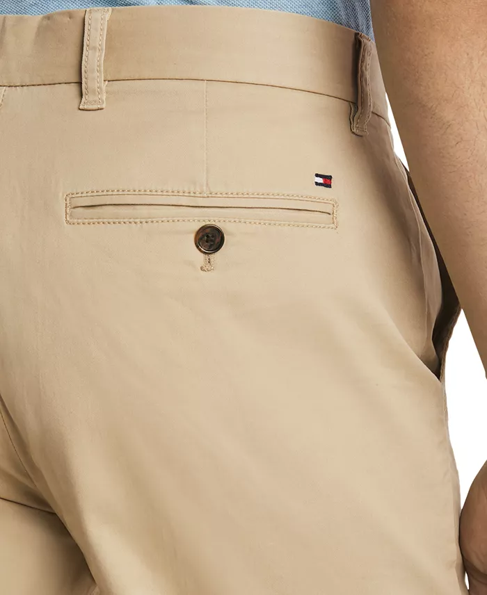 Tommy Hilfiger Men's TH Flex Stretch Regular-Fit Chino Pant Men's Fashion & Accessories