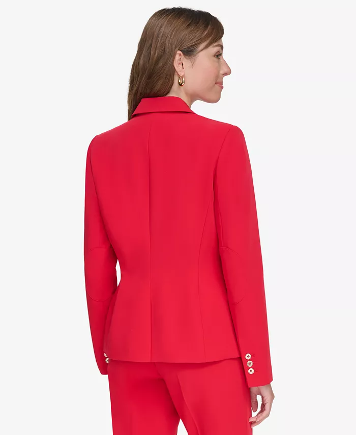 Tommy Hilfiger Women’s One-Button Blazer Women's Fashion Shoes & Accessories