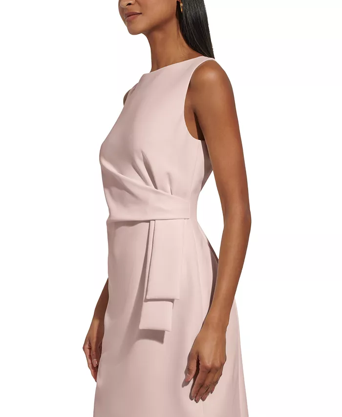 Tommy Hilfiger Women’s Sleeveless Sheath Knee-length Dress Women's Fashion Shoes & Accessories