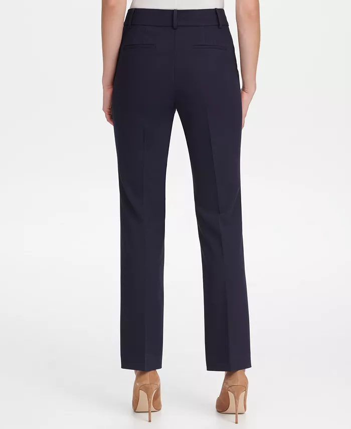 Tommy Hilfiger Women’s Sutton Boot-Leg Trousers Women's Fashion Shoes & Accessories