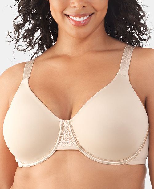 Vanity Fair Full Figure Beauty Back® Smoothing Minimizer Bra 76080 Women's Fashion Shoes & Accessories