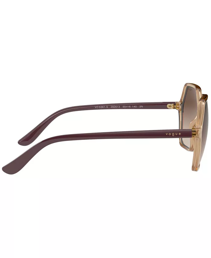 Vogue Eyewear Sunglasses VO5361S 55 Women's Fashion Shoes & Accessories