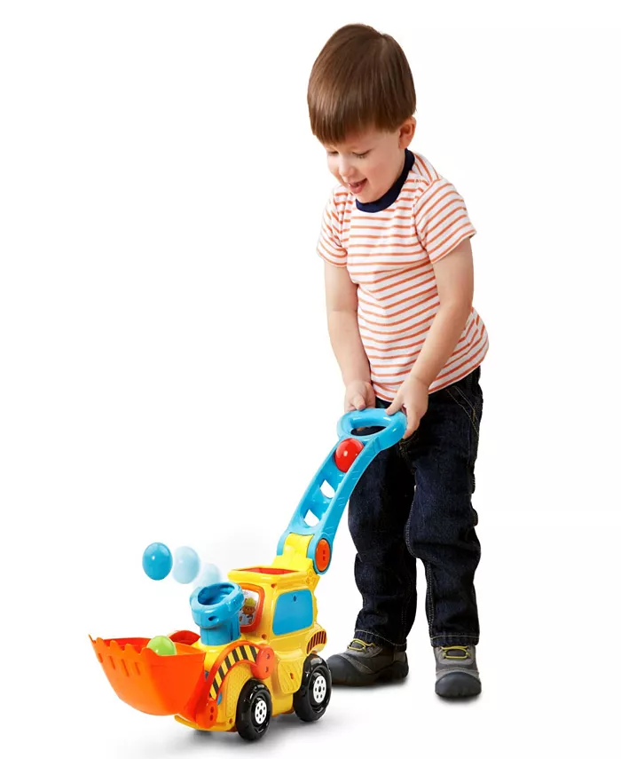 VTech Pop-a-Balls Push Pop Bulldozer All Toys