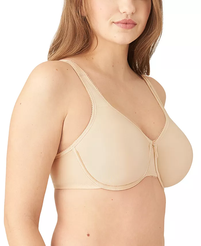 Wacoal Basic Beauty Full-Figure Underwire Bra 855192 Up To H Cup Women's Fashion Shoes & Accessories