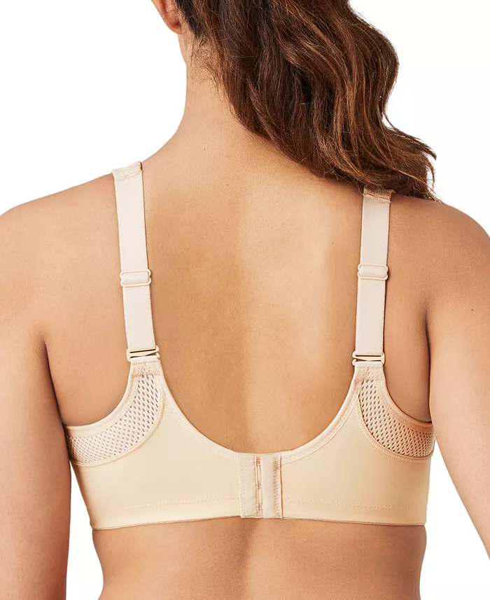 Wacoal Women's Contrast Trim Contour Sport Bra 853302 Women's Fashion Shoes & Accessories