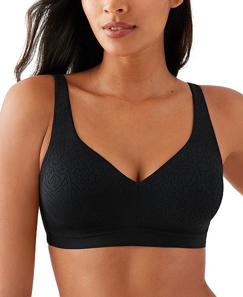 Wacoal Women's Inside Job Wireless Full-Coverage Bra 852345 Women's Fashion Shoes & Accessories