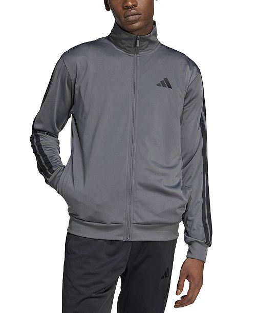 adidas Men's 3 Stripes Tricot Regular Track Top Men's Fashion & Accessories