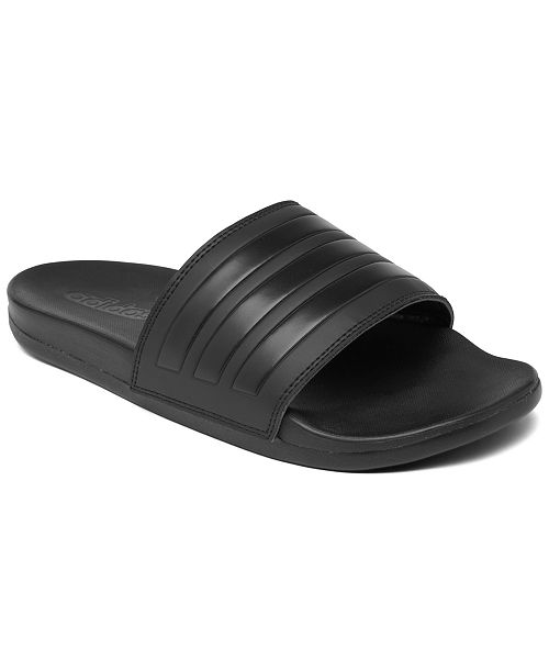 adidas Men's Adilette Comfort Slide Sandals from Finish Line Brands
