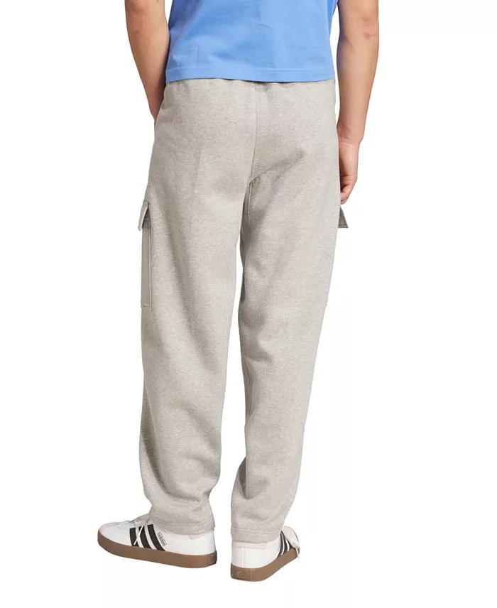 Adidas Men's ALL Season Fleece Loose Cargo Open Hem Pants Men's Fashion & Accessories