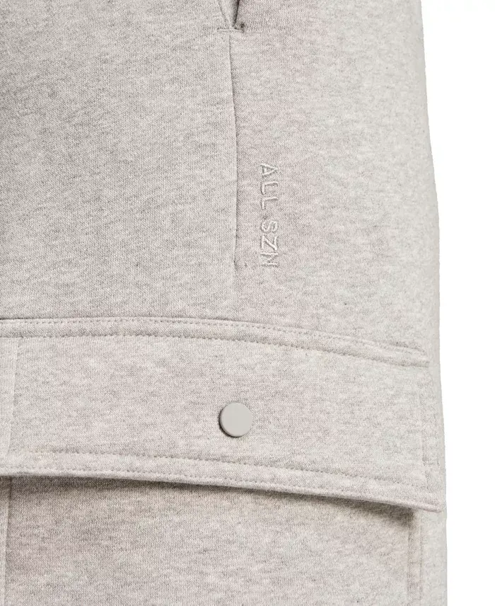 Adidas Men's ALL Season Fleece Loose Cargo Open Hem Pants Men's Fashion & Accessories