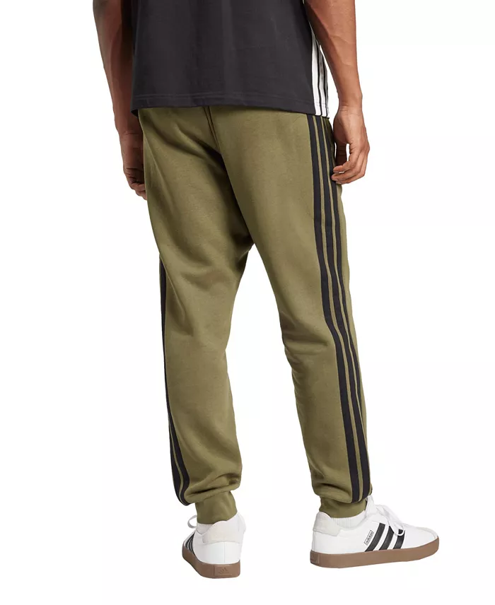 Adidas Men's Essentials 3-Stripes Fleece Pants Men's Fashion & Accessories