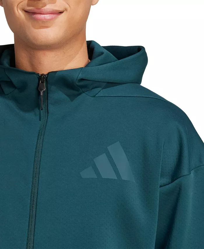 Adidas Men's Full Zip Hooded Track Jacket Men's Fashion & Accessories