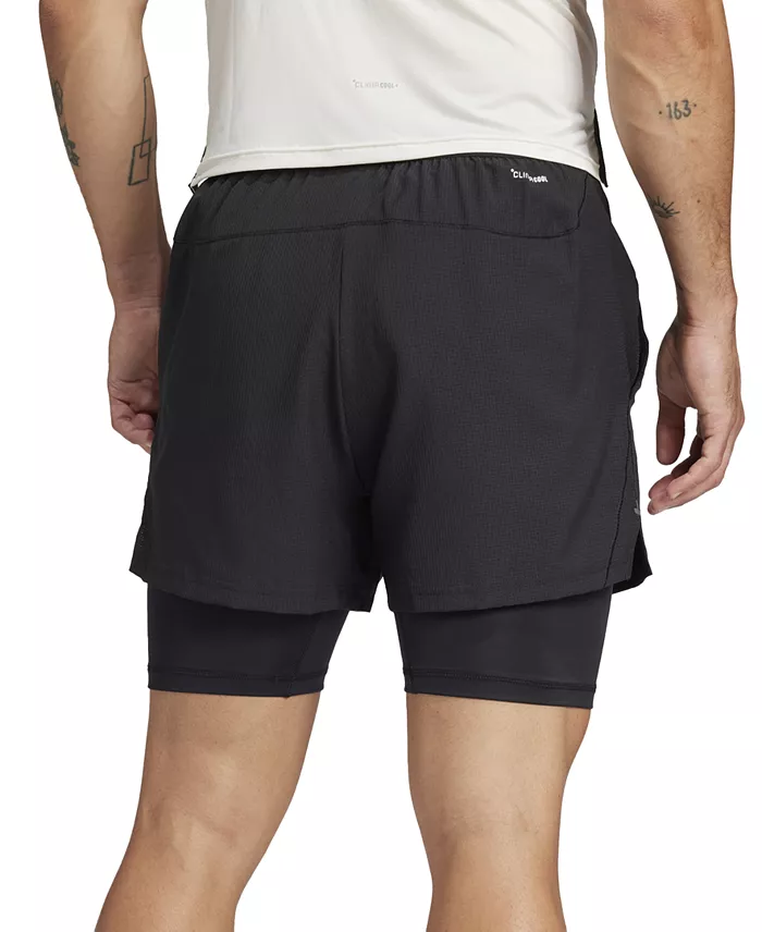 Adidas Men's Gym 2-in-1 7" Shorts Men's Fashion & Accessories