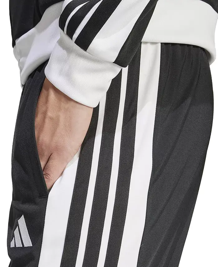 Adidas Men's Regular-Fit 3-Stripes Colorblocked Tricot Track Pants Men's Fashion & Accessories