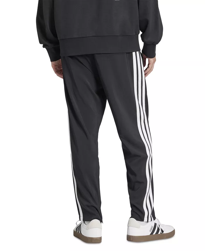 Adidas Men's Stanford Essential Three-Stripes Open Hem Track Pants Men's Fashion & Accessories