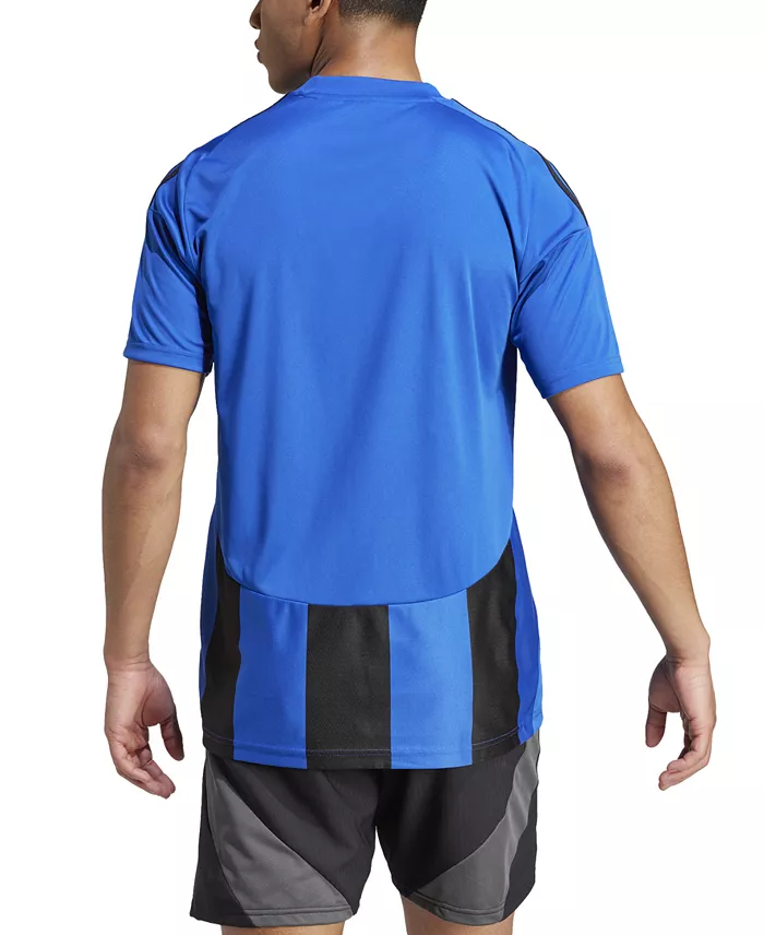 Adidas Men's Stripe Logo Jersey T-Shirt Men's Fashion & Accessories