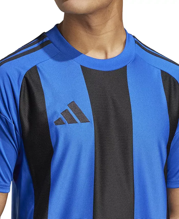 Adidas Men's Stripe Logo Jersey T-Shirt Men's Fashion & Accessories