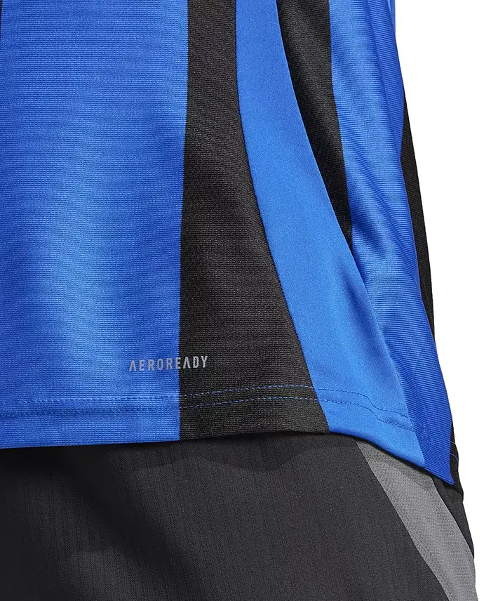 Adidas Men's Stripe Logo Jersey T-Shirt Men's Fashion & Accessories