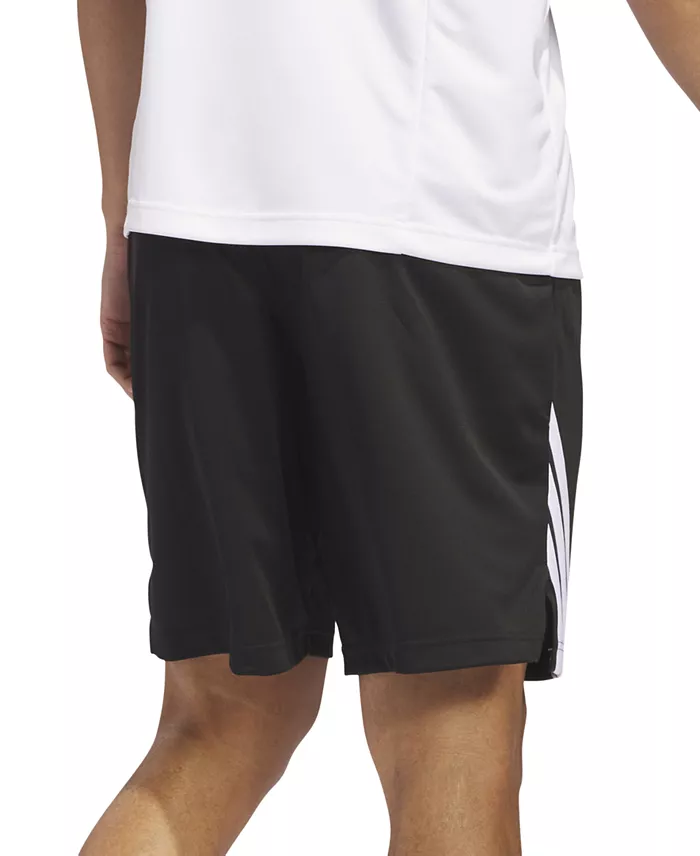 Adidas Men's Three-Stripes Legends Basketball Shorts 9" Men's Fashion & Accessories