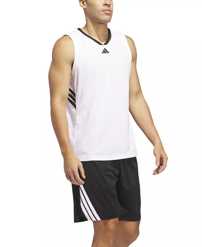 Adidas Men's Three-Stripes Legends Basketball Shorts 9" Men's Fashion & Accessories
