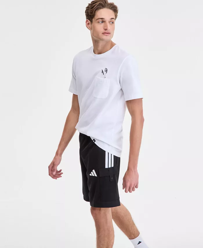 Adidas Men's Three-Stripes Tiro 9" Cargo Shorts Men's Fashion & Accessories