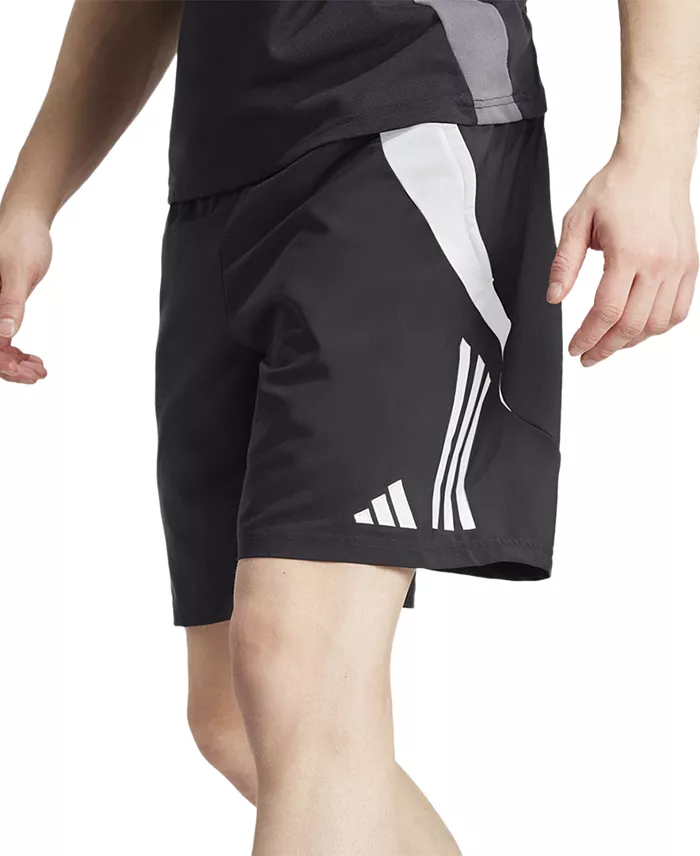 Adidas Men's Tiro 24 Moisture-Wicking Drawstring 8" Shorts Men's Fashion & Accessories