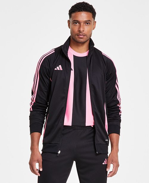 adidas Men's Tiro 24 Slim-Fit Performance 3-Stripes Track Jacket Men's Fashion & Accessories
