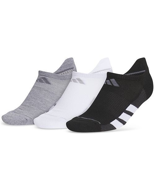 adidas Women's 3-Pk. All Day Training No Show Socks Women's Fashion Shoes & Accessories