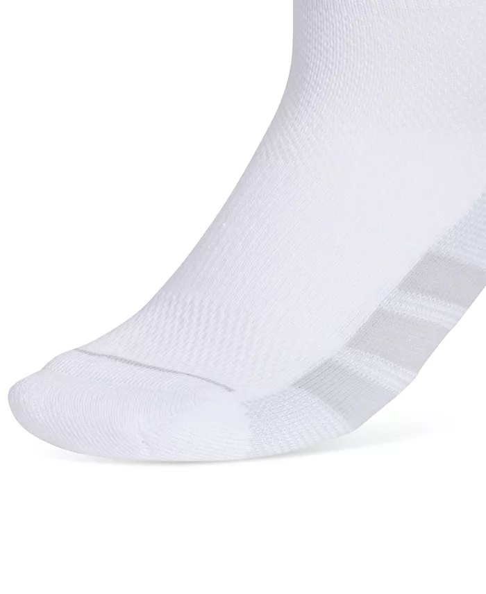 Adidas Women's 3-Pk. All Day Training Quarter Socks Women's Fashion Shoes & Accessories
