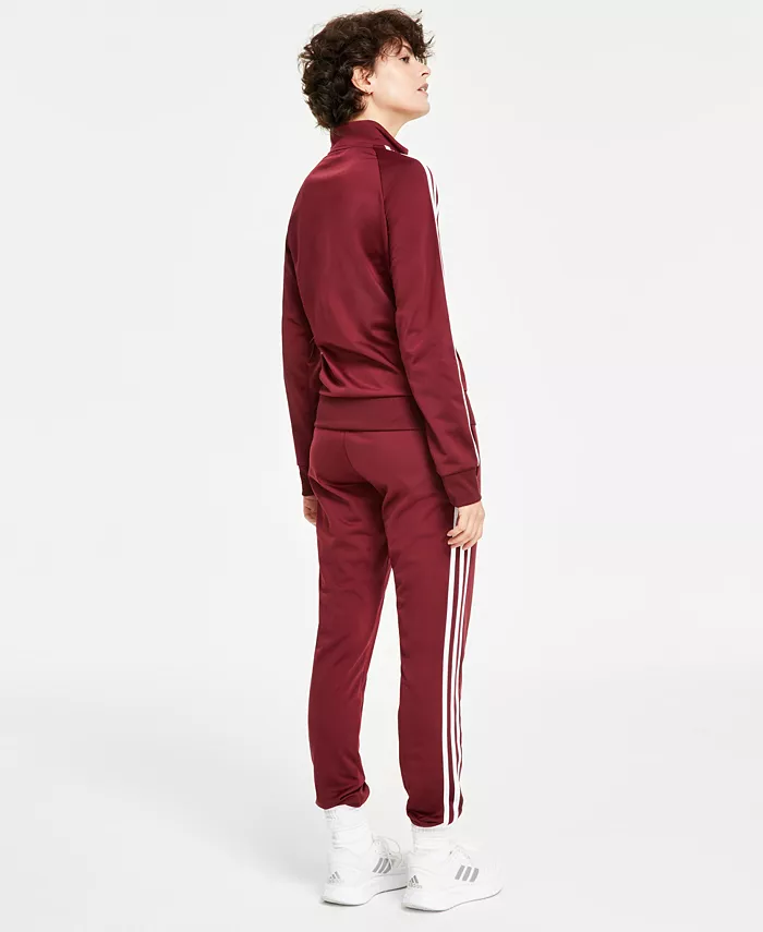 Adidas Women's 3-Stripes Tricot Track Jacket & Tapered Track Pants Women's Fashion Shoes & Accessories