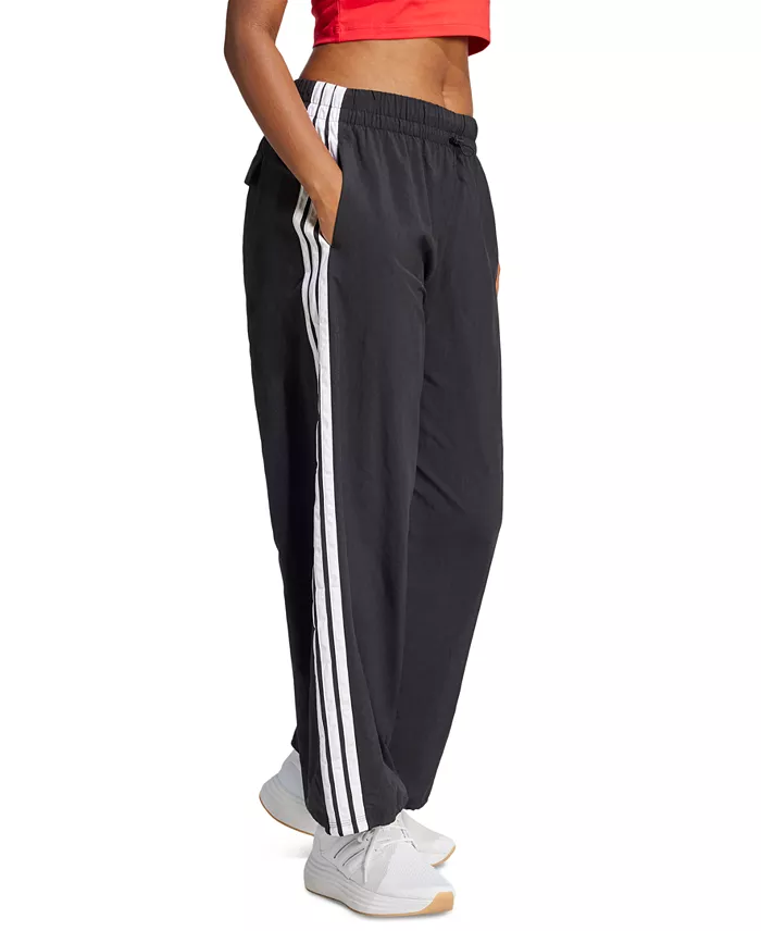 Adidas Women's Three Stripe Parachute Pants Women's Fashion Shoes & Accessories