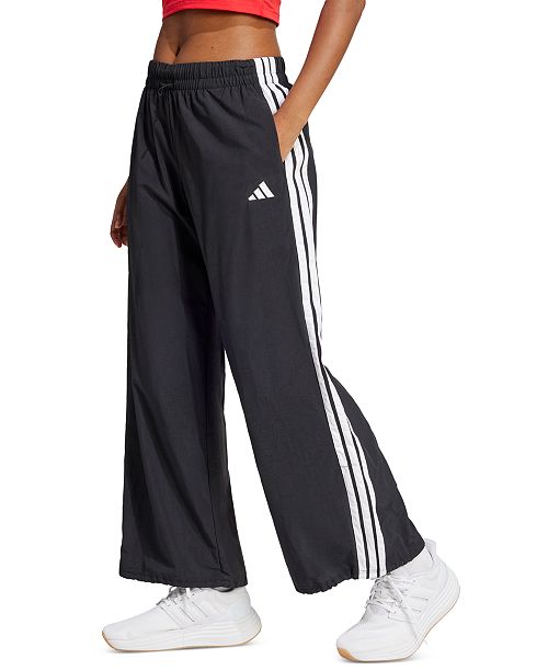 adidas Women's Three Stripe Parachute Pants Women's Fashion Shoes & Accessories