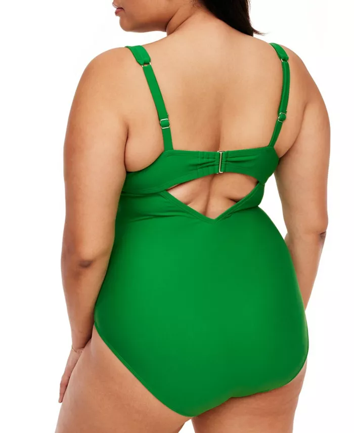 Adore Me Evangeline Women's Plus-Size Swimwear One Piece Swimsuit Women's Fashion Shoes & Accessories