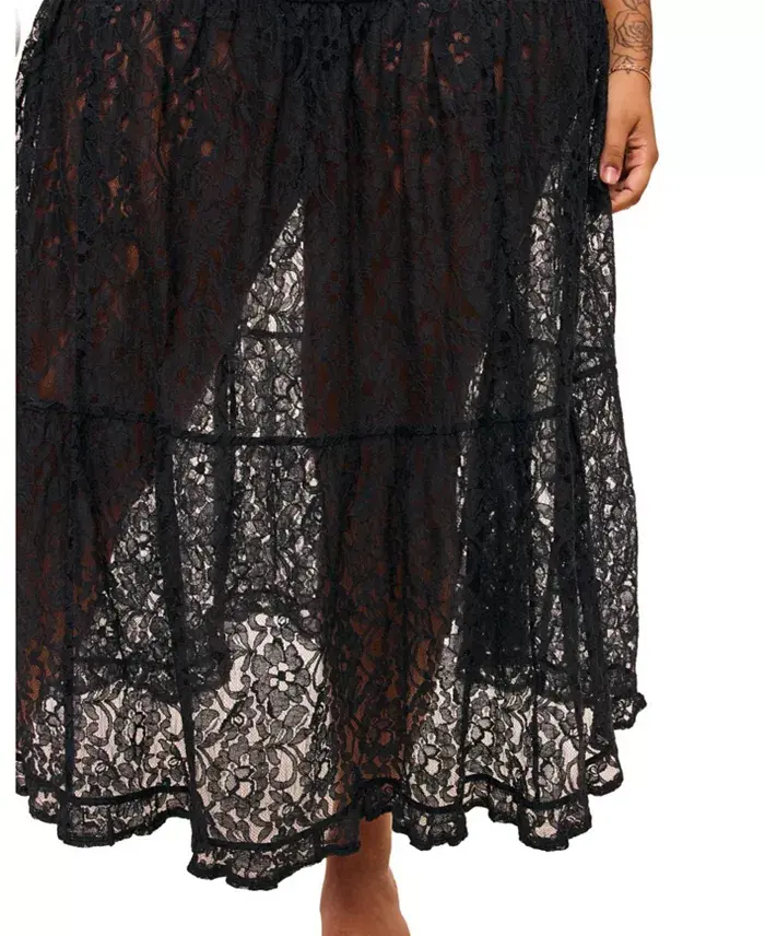 Adore Me Plus Size Isadora Cami And Skirt Set Women's Fashion Shoes & Accessories