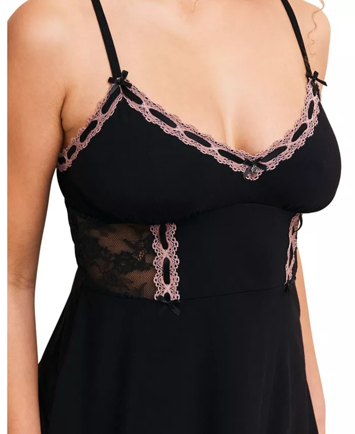 Adore Me Women's Hilda Babydoll & Hipster Set Women's Fashion Shoes & Accessories