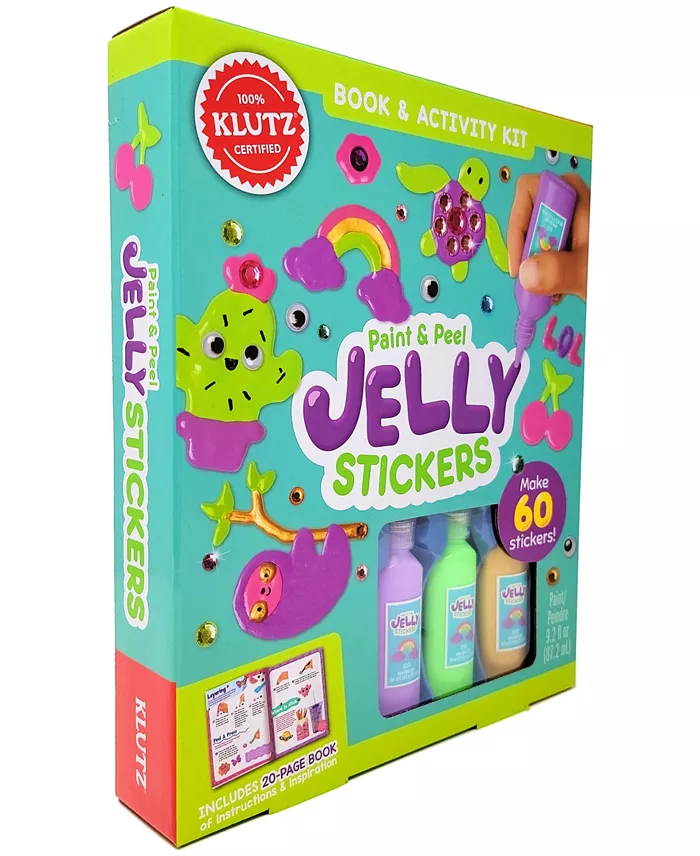 Klutz Paint Peel Jelly Stickers All Toys