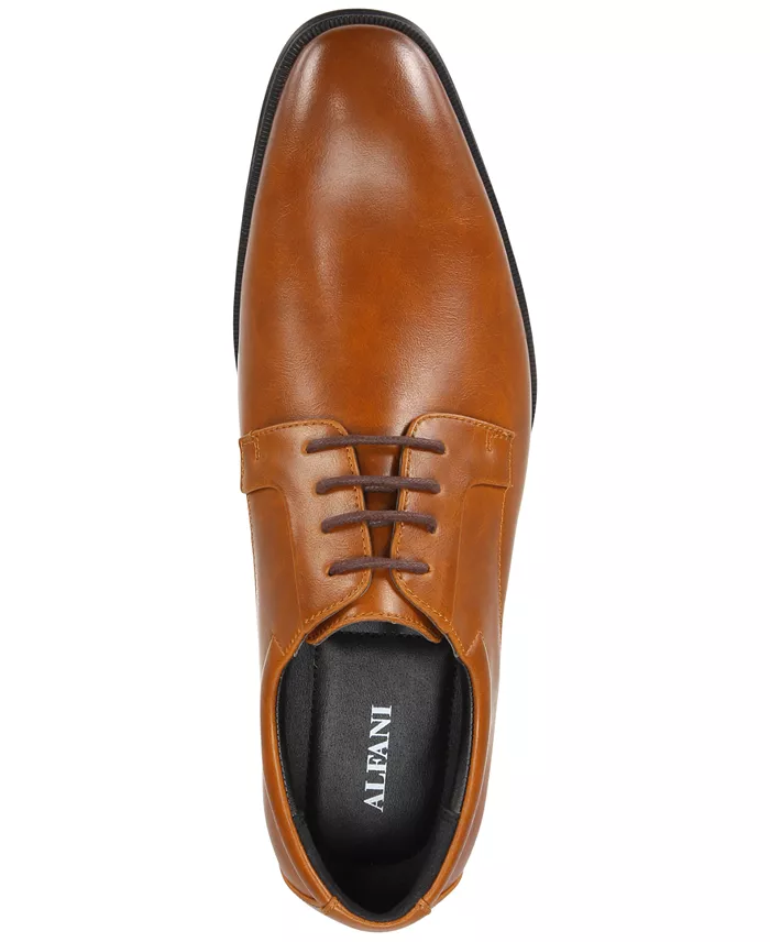 Alfani Men's Andrew Plain Toe Derbys Created For Macy's Men's Shoes