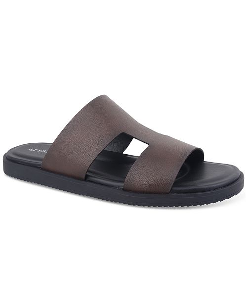 Alfani Men's Edgarr Slide Sandals Exclusively at Macy's Men's Shoes