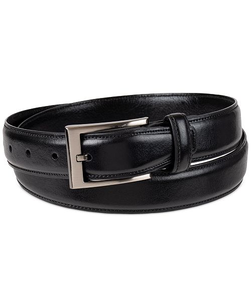 Alfani Men's Edge Stitched Belt Created for Macy's Men's Fashion & Accessories