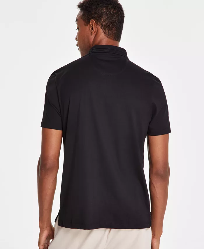 Alfani Men's Regular-Fit Mercerized Polo Shirt Created For Macy's Men's Fashion & Accessories