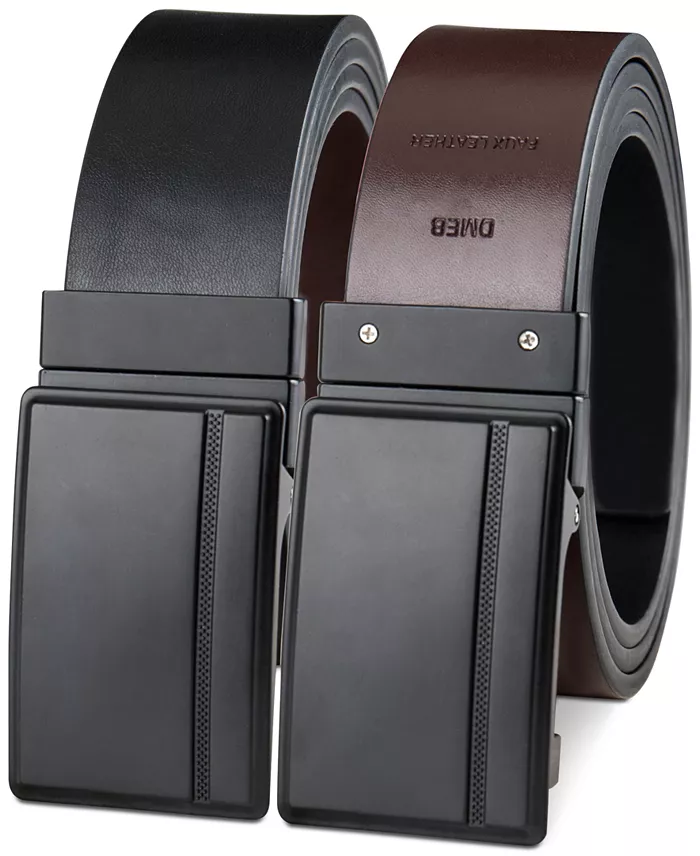 Alfani Men's Reversible Compression Buckle Belt Created For Macy's Men's Fashion & Accessories