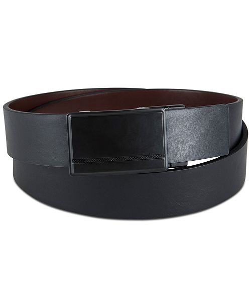 Alfani Men's Reversible Compression Buckle Belt Created for Macy's Men's Fashion & Accessories