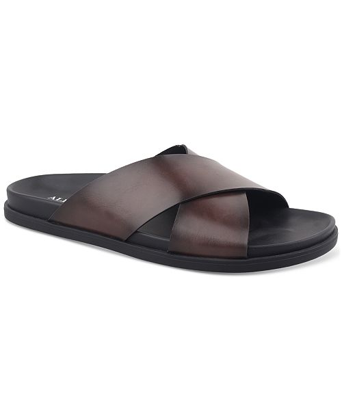 Alfani Men's Wallace Banded Sandals Exclusively at Macy's Men's Shoes