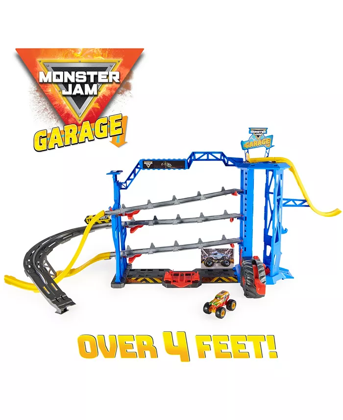Monster Jam Garage Playset & Storage All Toys