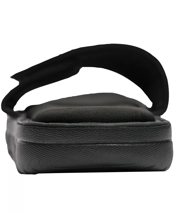 Alpine Swiss Men's Gabe Men Slide Sandals Shock-absorbing Foam Insole For Arch Support Adjustable Strap Athletic Sandals Anti-Slip Traction EVA Foam Outsole Men's Shoes