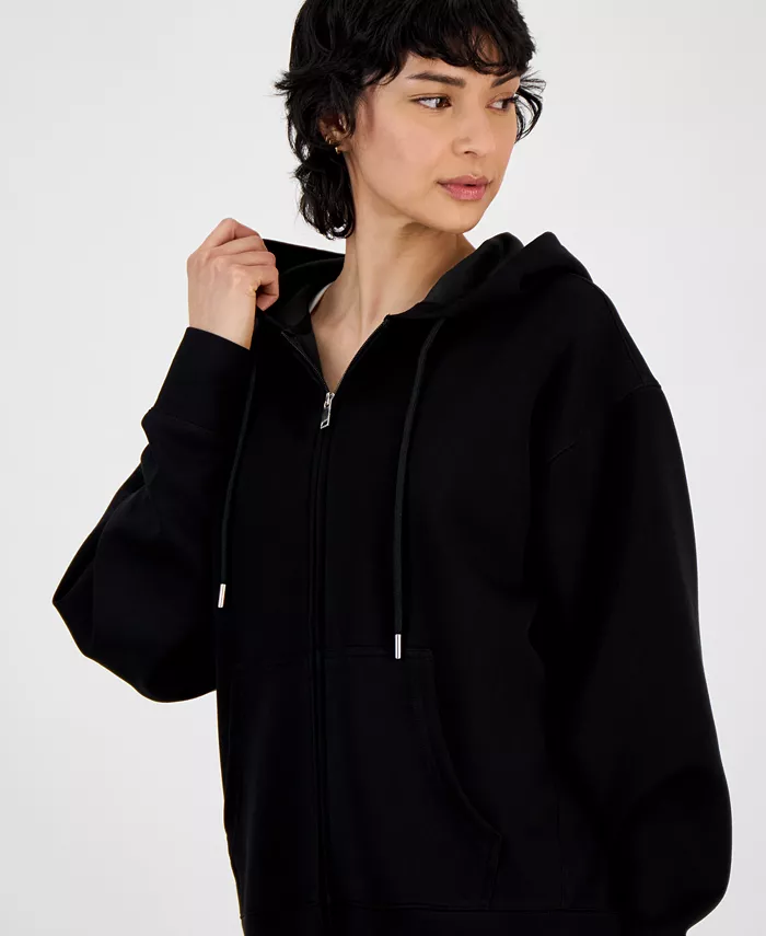 And Now This Women's Zippered Drawstring Hoodie Exclusively At Macy's Women's Fashion Shoes & Accessories