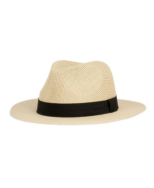 Angela & William Straw Panama Fedora Sun Hat Women's Fashion Shoes & Accessories